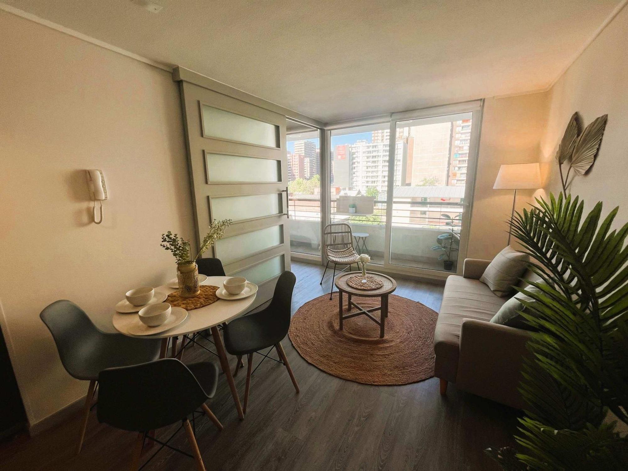 Apartamento Hom I Nuevo Y Renovado Depto 1d1b 2pax *